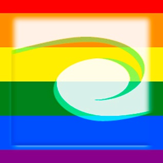 CAPTC Logo as a LGBTQ Pride Rainbow